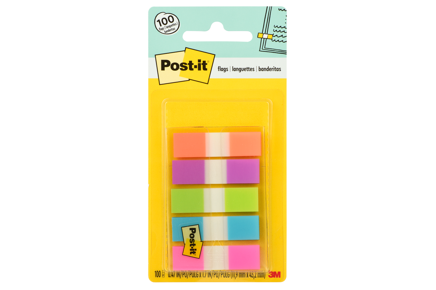 Post-it® Variety Pack, Transparent Notes, Cube Notes, Lunch Notes and Flags