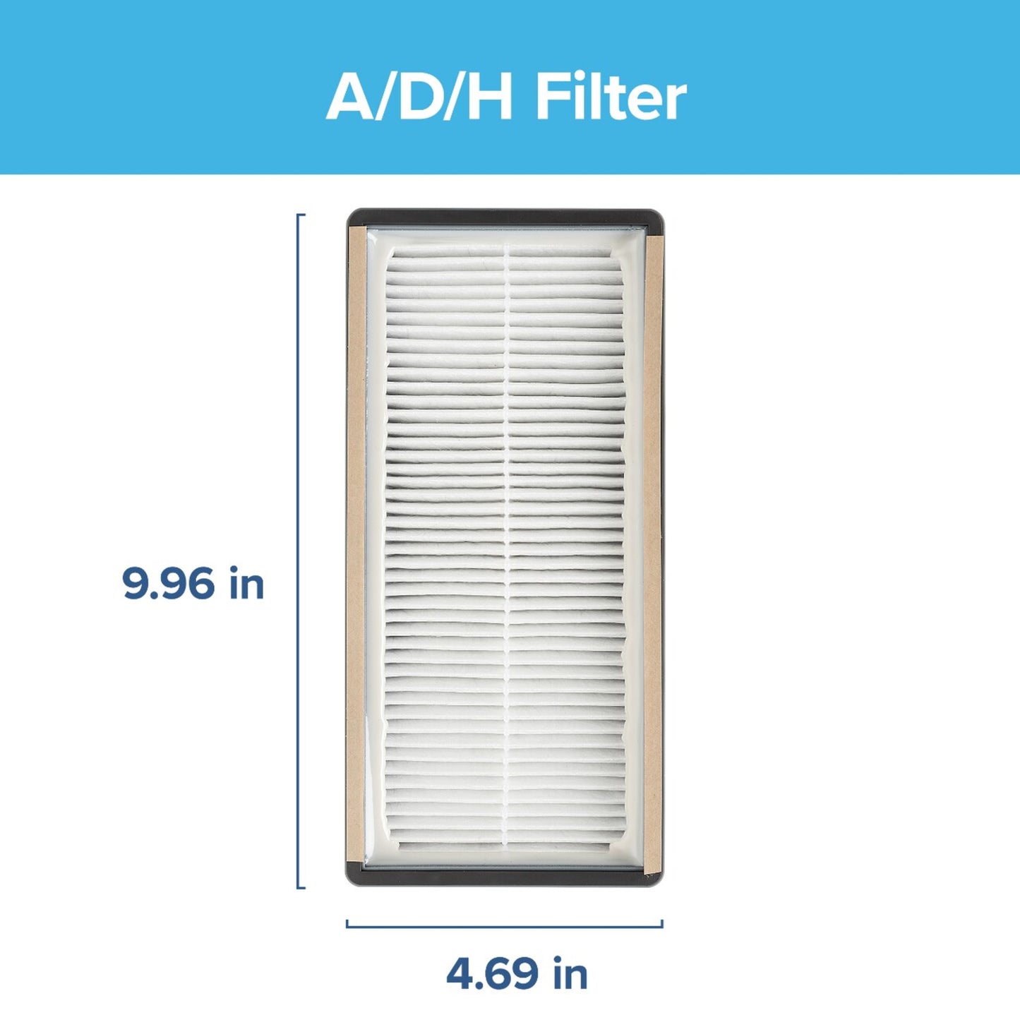 Filtrete™ Allergen Reduction + Odor Reduction HEPA-Type Air Purifier Filter, FAPF-HM-AO (2 Pack)