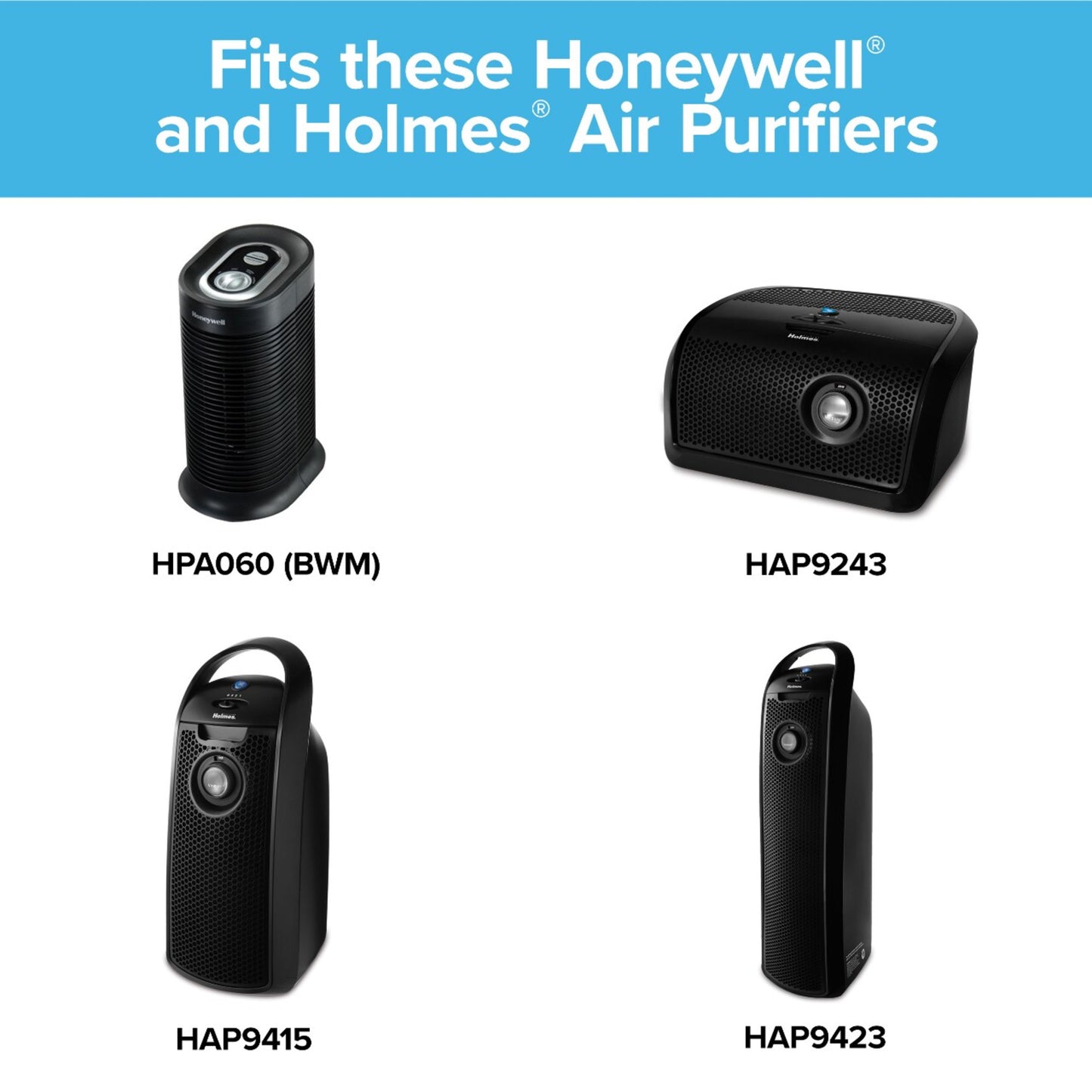 Filtrete™ Allergen Reduction + Odor Reduction HEPA-Type Air Purifier Filter, FAPF-HM-AO (2 Pack)