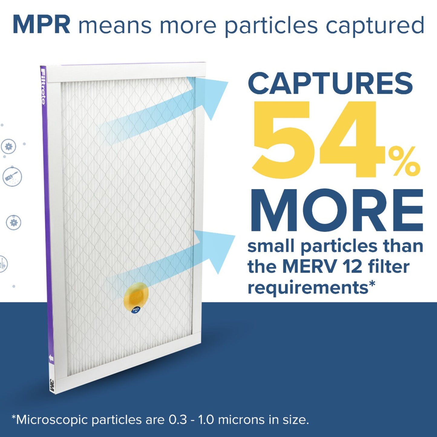 Filtrete™ Smart Air Filter 1500 MPR, 14 in x 20 in x 1 in (4 pack)