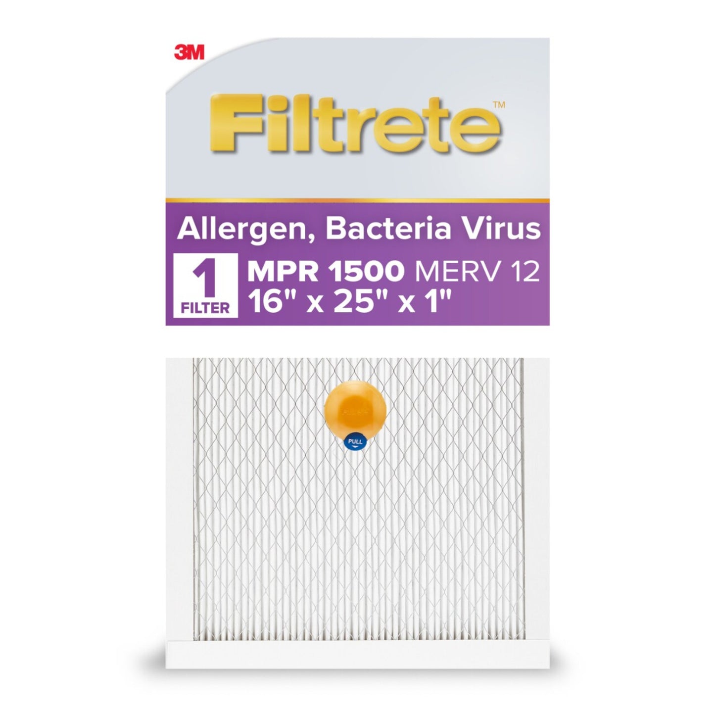 Filtrete™ Smart Air Filter 1500 MPR, 16 in x 25 in x 1 in (4 pack)