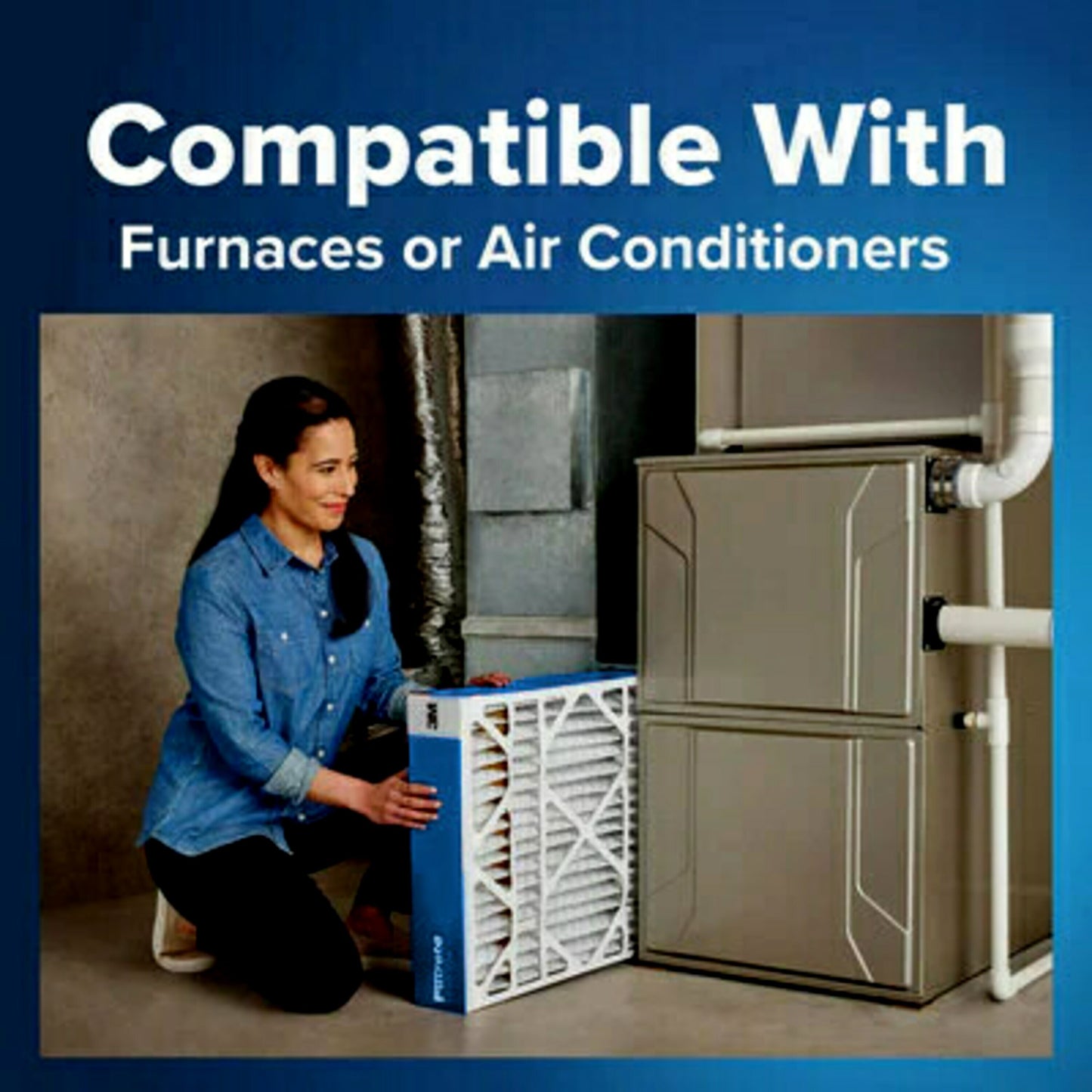 Filtrete™ MPR 1900 Electrostatic High Performance Air Filter, 16 in x 20 in x 4 in (2 pack)