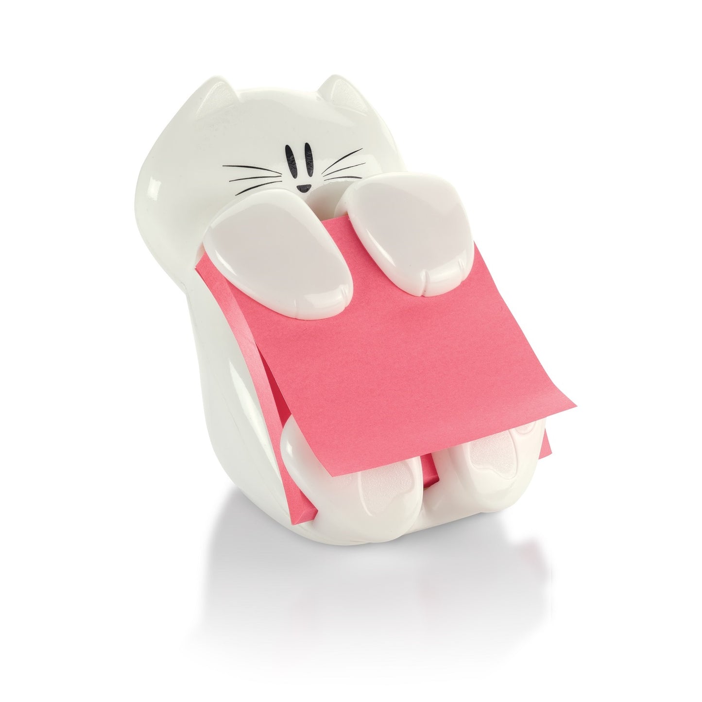Post-it® Notes Cat Dispenser with Super Sticky Pop-Up Notes in Summer Joy