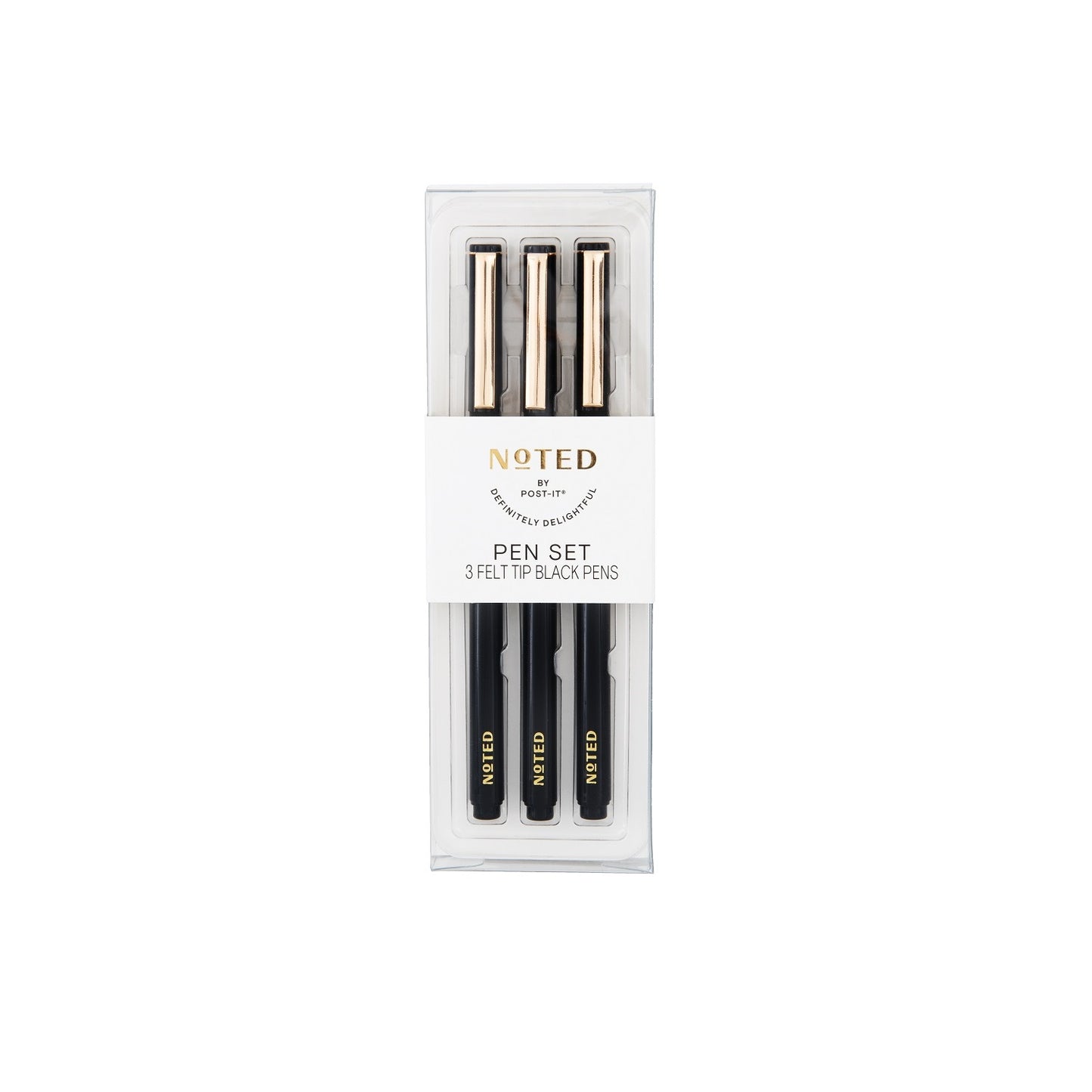 Noted by Post-it® Bundle, Mini Notes, List Notes, Pens