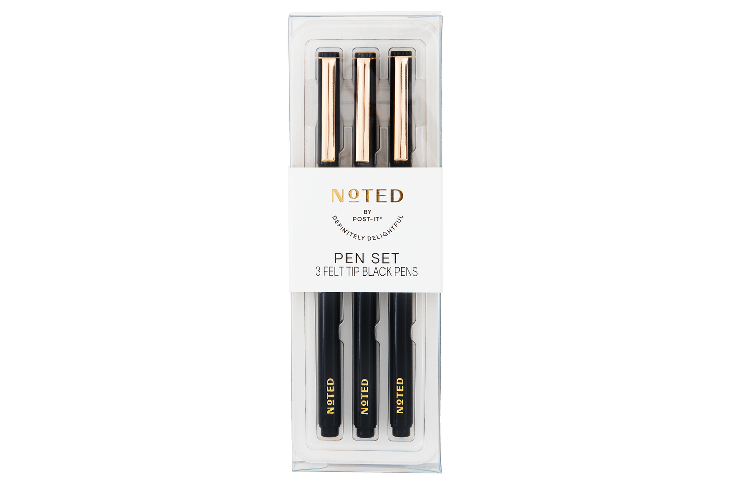 Noted by Post-it® Bundle, Mini Notes, List Notes, Pens