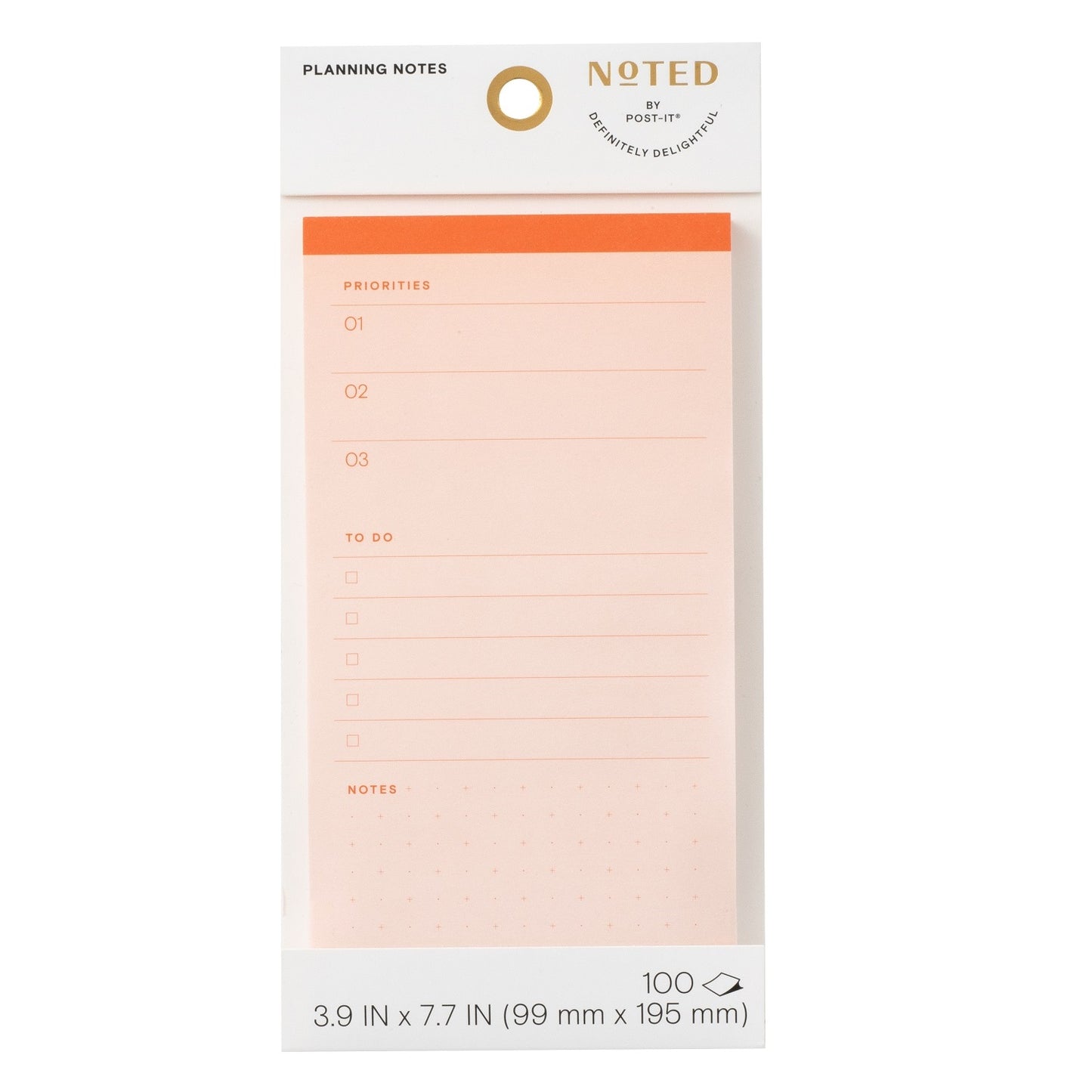 Noted by Post-it® Bundle, Mini Notes, List Notes, Pens