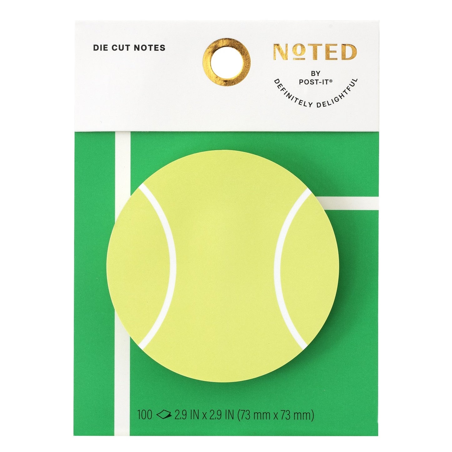 Noted by Post-it® Back to Sports Theme Kit, Tennis
