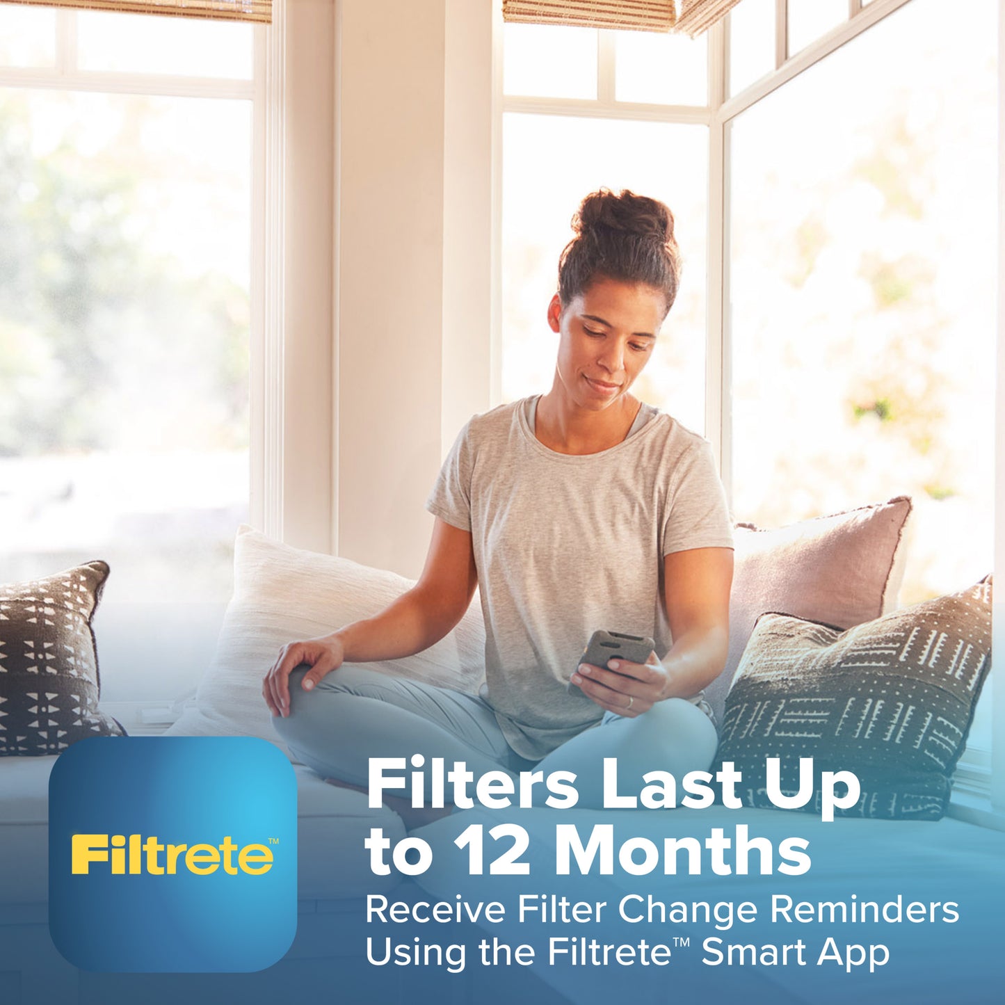 Filtrete™ Refillable Filter Kit 1550 MPR RS2001-4-2P-EC, 16 in x 25 in x 4 in (40.6 cm x 63.5 cm x 10.1 cm) 1 Frame & 2 Filters