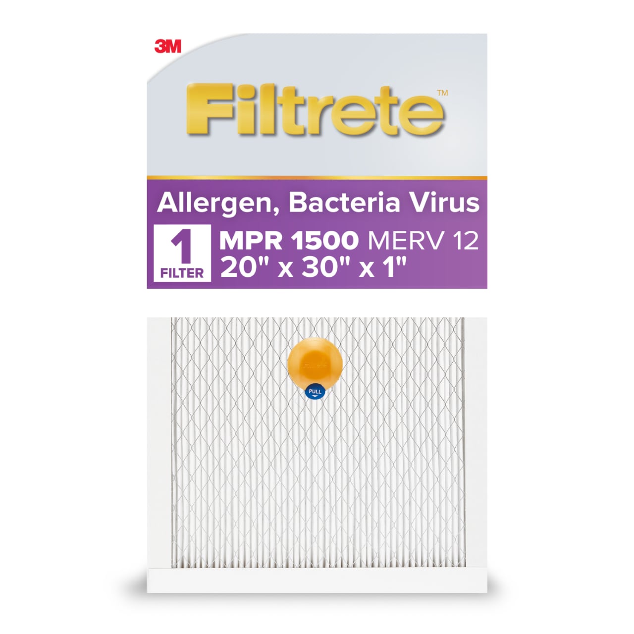 Filtrete™ Smart Air Filter 1500 MPR, 20 in x 30 in x 1 in (4 pack)